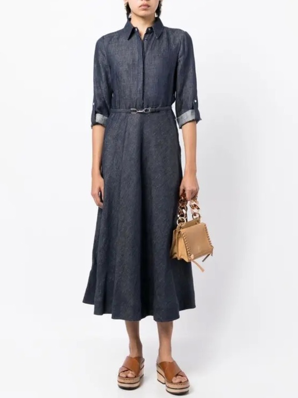 GABRIELA HEARST Denim shirt dress!